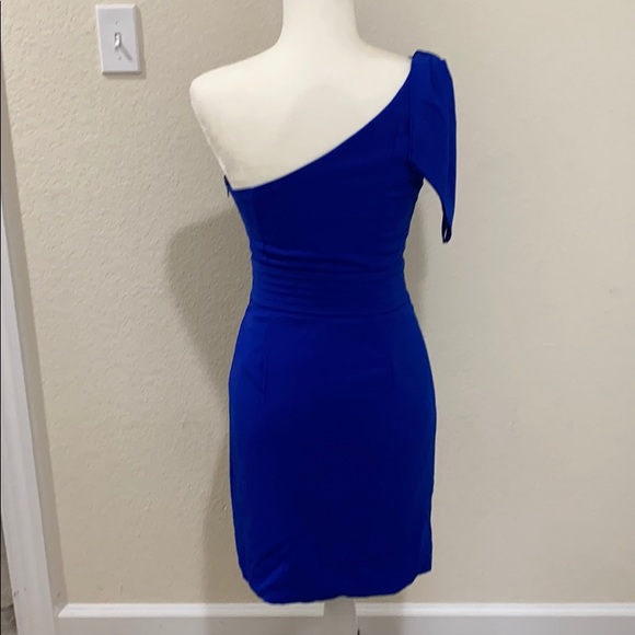 Minuet Blue Cocktail Dress - Picture 2 of 6